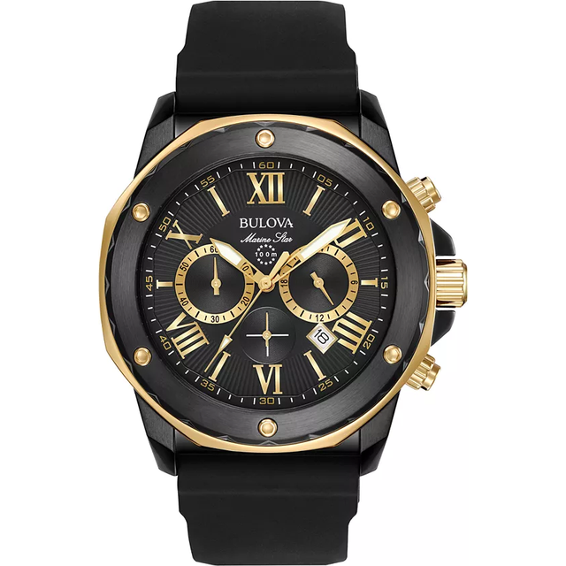 Bulova Watch Marine Star - Black