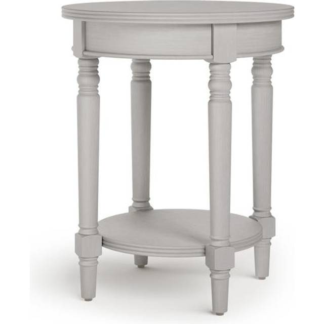 Ariella Side Table, Warm Stone