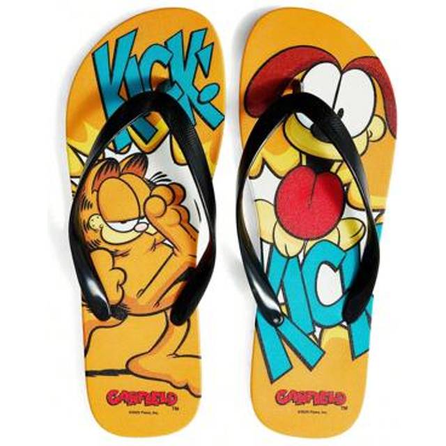 SHEIN Fashionable & Cute Cartoon PVC Flip-Flops With Cat & Dog Design, Suitable For Outdoor, Daily, Beach, And Vacation Wear