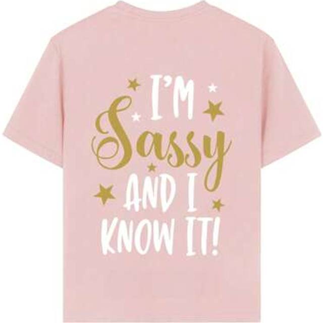 SHEIN Tween Girl Casual Funny Print Round Neck Short Sleeve T-Shirt Top, Summer