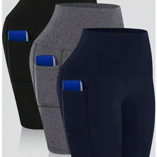 SHEIN 3pcs Sports Shorts With Side Pockets, Suitable For Yoga, Cycling, Running, Traveling, All Season Casual & Lightweight