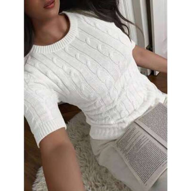 SHEIN Women&#39;s Freeform Autumn/Winter Sweater, Fashion Minimalist Business Casual Commute Elegant Resort Warm High-End Versatile Slimming Victory Day Cute To