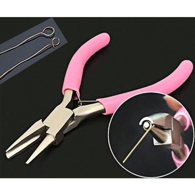 SHEIN 5-Inch Mini Pliers For DIY Jewelry Making, Small Needle Nose Pliers, Wire Wrapping Pliers