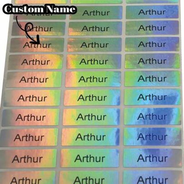 SHEIN 60/100/200/500pcs Personalized Stickers Labels Labels For Kids Stuff Daycare,Small Custom Name Labels For Daycare Labels,Water Bottle Labels Daycare R