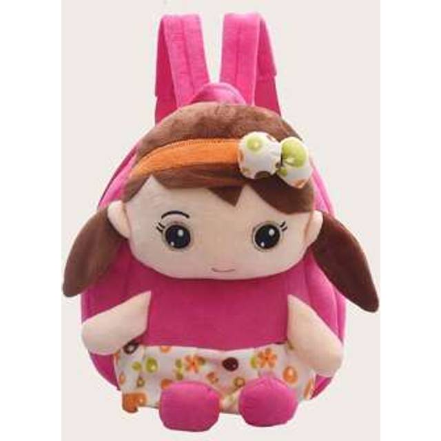 SHEIN 1-Pack Zipper Closure Cartoon Character Cute Sweet Lightweight Backpack Suitable For Daily Outings And Shopping