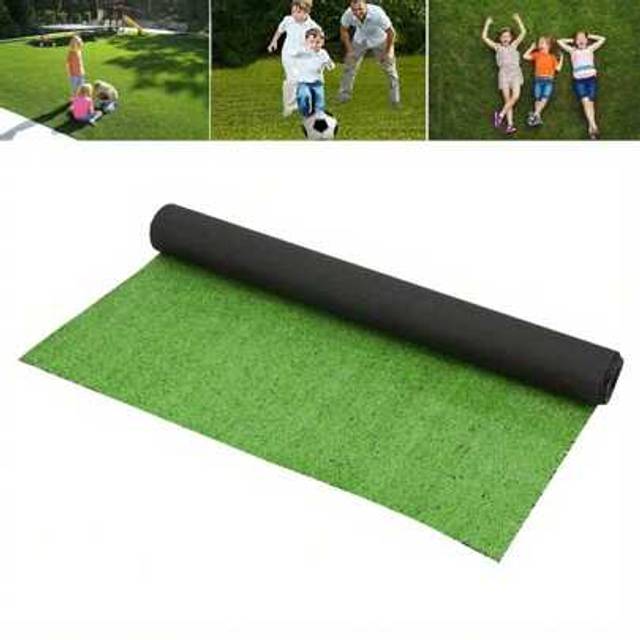 SHEIN Budget 7mm Artificial Grass Roll Remnant Offcut Golf Putting Green Mat 4m X 1m