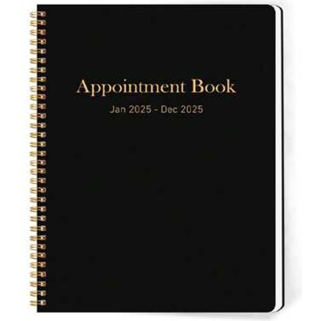 SHEIN 1pc 2025 12-Month Daily & Weekly Time Planning Notebook With Spiral Binding, Organizer Planner To Boost Productivity, School Supplies, Back To School