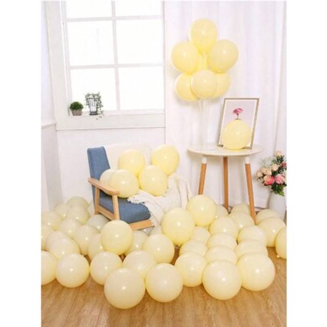 SHEIN 10/30/50pcs 5/10/12 Inch Macaron Round Latex Balloon Set. Creative Balloons For Decorating Weddings, Party Atmospheres, Christmas,Wedding Balloons,Wed