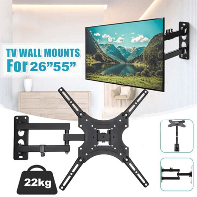 SHEIN Universal TV Wall Mount Bracket Tilt Swivel 26 30 32 40 42 50 63 LCD LED PLASMA,Tv Stand,Monitor Stand,Furniture For Living Room,