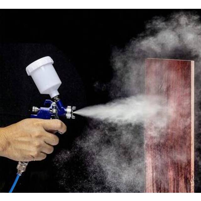 SHEIN HVLP Mini Gravity Feed Air Spray Paint Gun 1.0 Mm Nozzle Auto Car Paint Sprayer