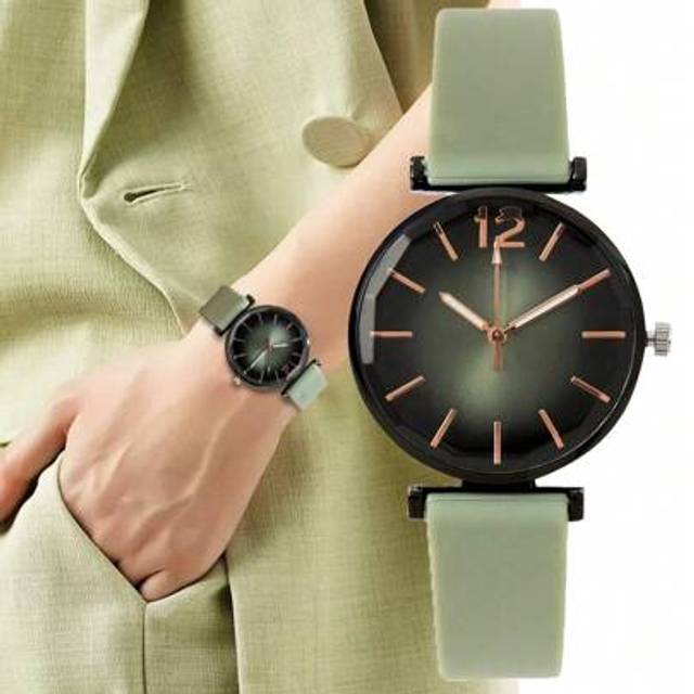 SHEIN Brand New Luxury Watch For Women Quartz Watch Silicone Strap Ladies Watch Candy Color Birthday Gift