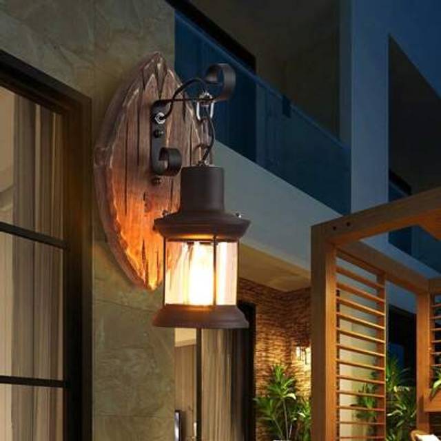 SHEIN Retro Wall Lamp Vintage Industry Wall Lamp Hallway Bedroom Wall Light Lamp