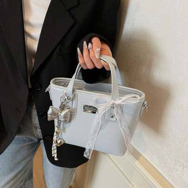 SHEIN New Arrival Luxury Mini Bucket Bag -  Versatile Spring/Summer Crossbody & Handbag, Must-Have Fashion Item