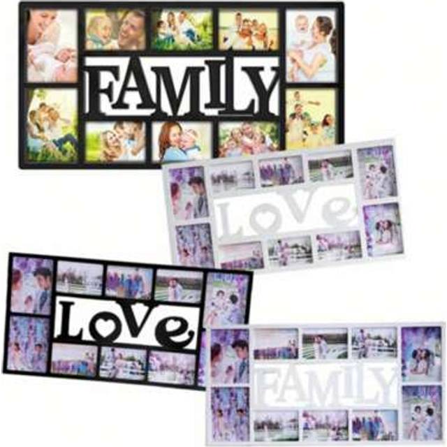 SHEIN Photo Frame Multi Aperture Collage For 10 Photos Collage Photos Large Multi Picture Frame Decor