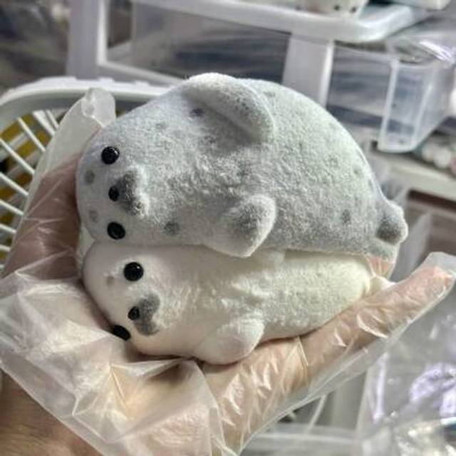 SHEIN 1/3Pcs Ocean Animals Squishies Toys,Seal And Sea Lion Pinching Squishies Toys,TPR Soft Stretchy Toys,Fidget Toys,Perfect For Stress Relief,Sensory/Fid