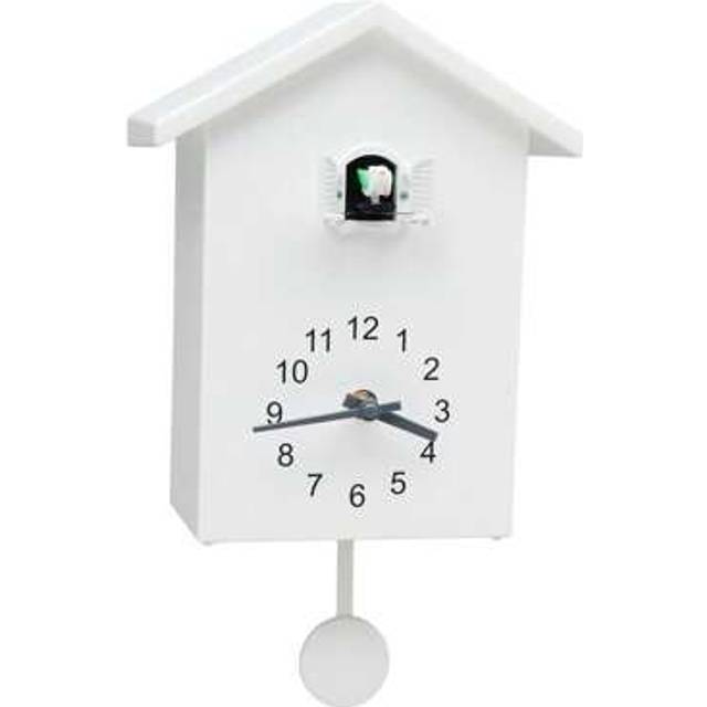 SHEIN Cuckoo Wall Clock Quartz Latest Bird Home Clock Living Room Hanging Watch Timer