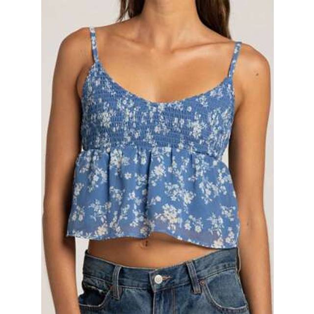 SHEIN Women Y2K Cami Top Sleeveless Peplum Ruffled Hem Babydoll Vest Shirts Going Out Summer Tank Tops