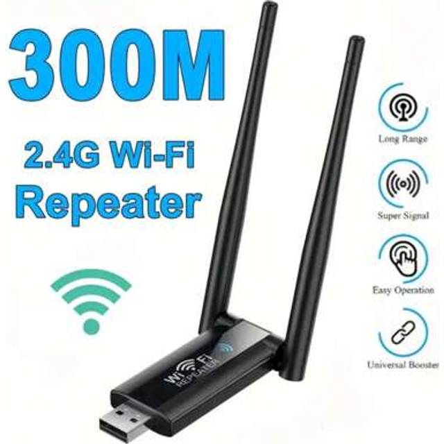 SHEIN 1PC Portable Wireless WIFI Signal Booster Repeater With 360Â° Full Coverage, 300Mbps 2.4Ghz, WIFI Hotspot Extender, For Computer Office Indoor, Outdoo