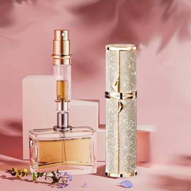 SHEIN Refillable Travel Perfume Atomizer Bottle - 5ml Luxury Pocket Perfume Dispenser Pump, Travel Perfume Atomiser, Cologne Dispenser, Portable Size Spraye