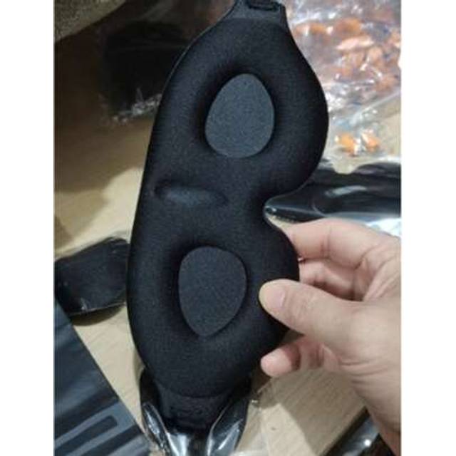SHEIN Sleep Eye Mask For Men Women, 3D Contoured Cup Sleeping Mask & Blindfold, Concave Molded Night Sleep Mask, Block Out Light, Soft Comfort Eye Shade Cov