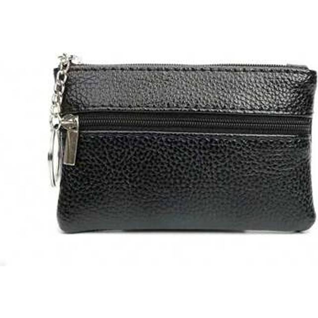 SHEIN 1pc Black Mini Women&#39;s Coin Purse: Mom&#39;s Daily Compact Clutch For Groceries Keys Coins And Cards RUDDOG 2Pcs / Coin Purse Small Wallet Mini Zipper Mon