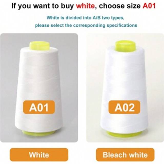 SHEIN 1pc 40 Colors Available,3000 Yards/bobbin Spool Variegated Polyester Sewing Threads With Tower Shape Design (red/orange/yellow/green/cyan/blue/purple/