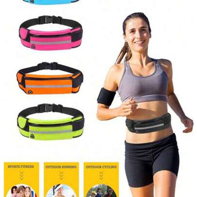 SHEIN Unisex Sports Fanny Pack, Running Waist Bag, Belt Phone Bag, Water Hydration Backpack Running Accessories Sport Waist Bag Fanny Pack Belt Arm Vest Bag