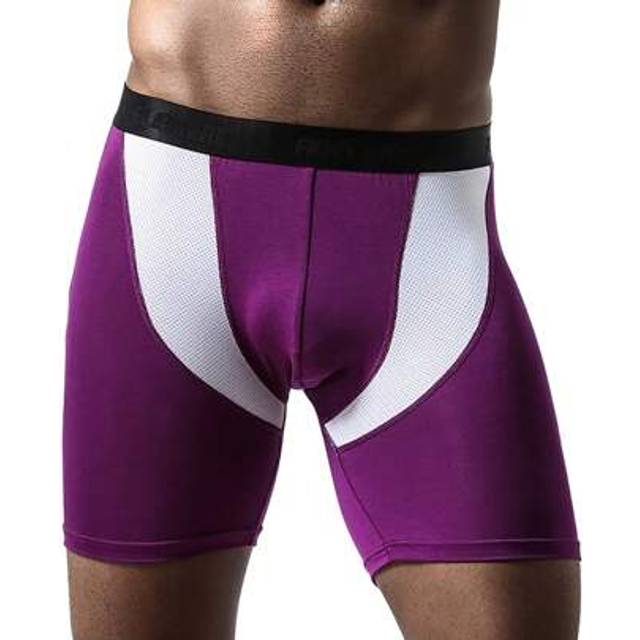 SHEIN Multipack Anti-Chafing Mens Boxer Shorts Briefs Longer Legs Underwear Trunks Underpants Comfortable Pants Breathable Soft Stretch Fit Sports Fitness