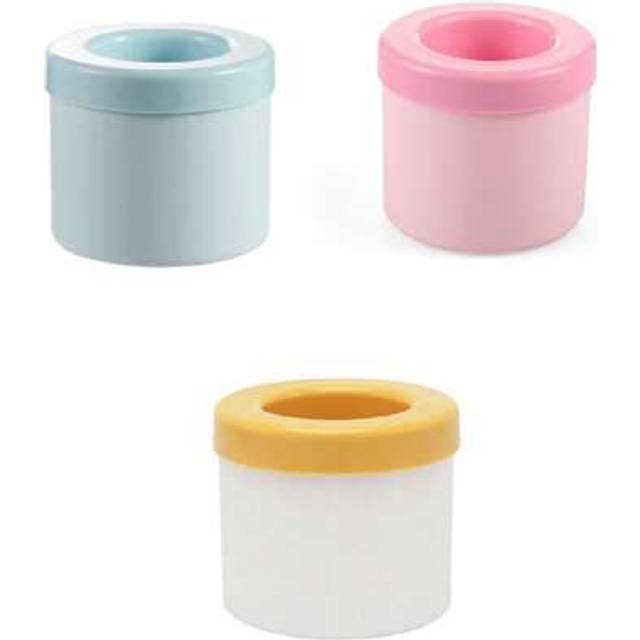 SHEIN Refrigerator Ice Cube Tray, Round Silicone Ice Maker Mould, Mini Ice Ball Freezer Trays For Kitchen