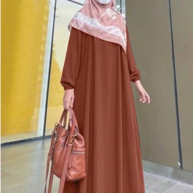 SHEIN Women&#39;s Simple Stylish Casual Abaya Dress, For Everyday Wear,Modest