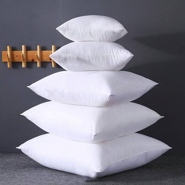 SHEIN 1Pc White Pillow Core, Home Decorative Throw Pillow Filling, Soft & Fluffy Cushion Filler For Sofa, Bed, Bedroom, Traveling Home Decor,Fall Decor,Autu