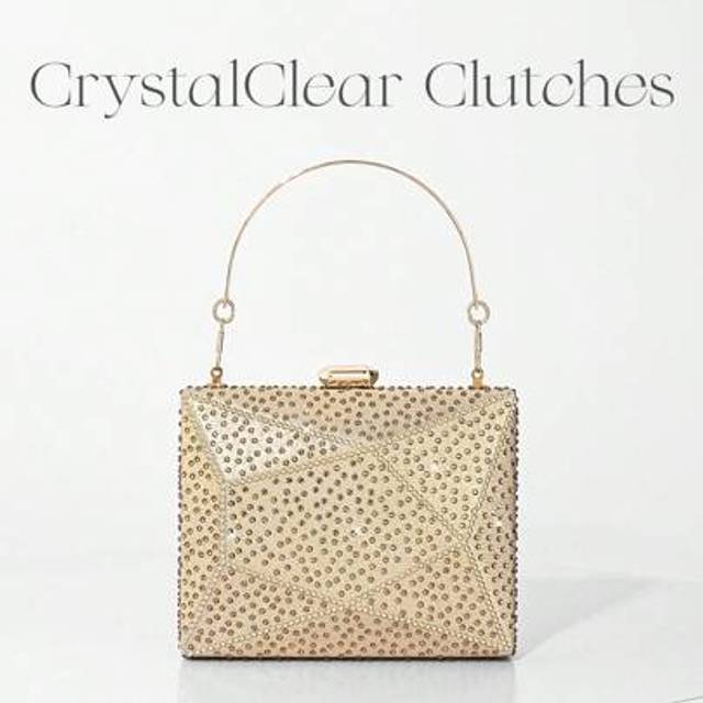 SHEIN Women&#39;s Fashion Fully Rhinestone Decorated Luxury Shiny Box-Style Evening Clutch Bag, Suitable For Weddings, Galas And Formal Events, Handbag, Shoulde