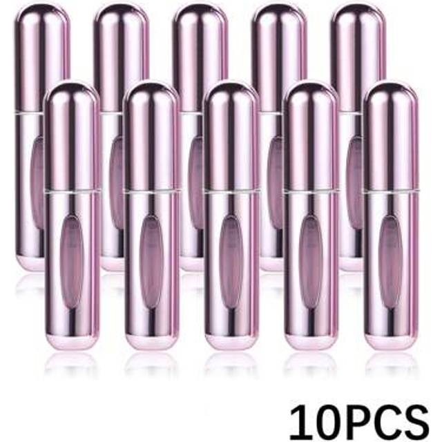 SHEIN 1/5/10pcs, 5ml Perfume Atomizer Refillable Spray Bottles, Portable Travel Perfume Bottle, Perfume Sprayer, Mini Perfume Sample Vials