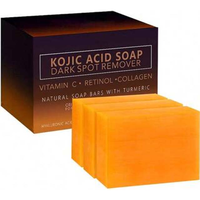 SHEIN Kojic Acid Soap, Glutathione & Ginger Essential Oil Handmade Soap, Turmeric Soap