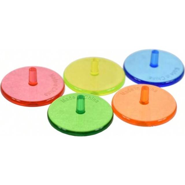 SHEIN 50PCS Golf Ball Mark Position Markers Assorted Color Diameter 24 Mm Plastic Golf Ball Marker
