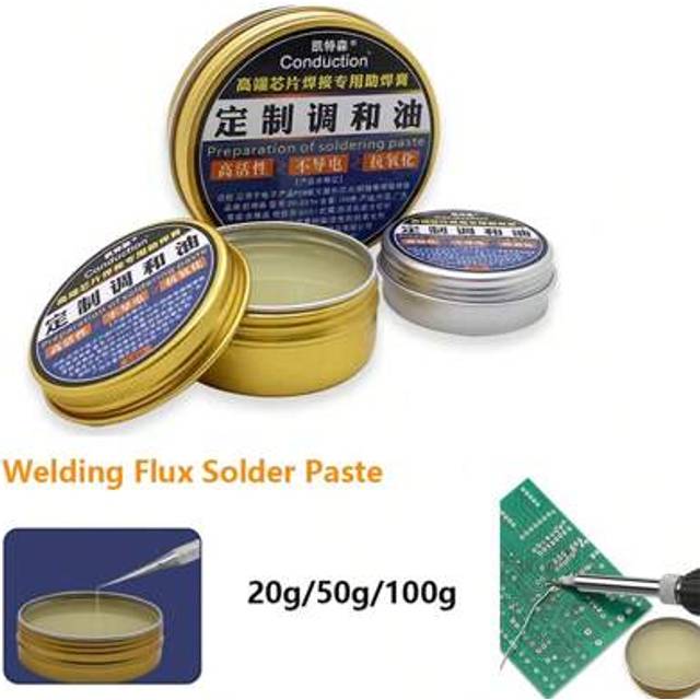 SHEIN Soldering Flux Lead-Free Soldering Repair Paste Rosin Soldering Flux Welding Flux For Electronic Component Soldering Repair