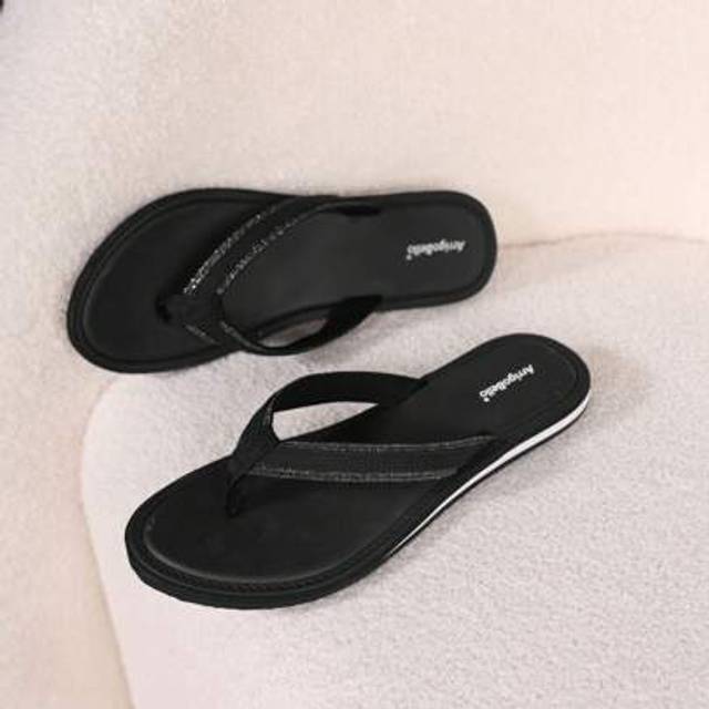 SHEIN Women&#39;s Flip Flops, Summer New Sweet Fairy Style All-Match Beach Holiday Anti-Slip Soft Bottom Sandals
