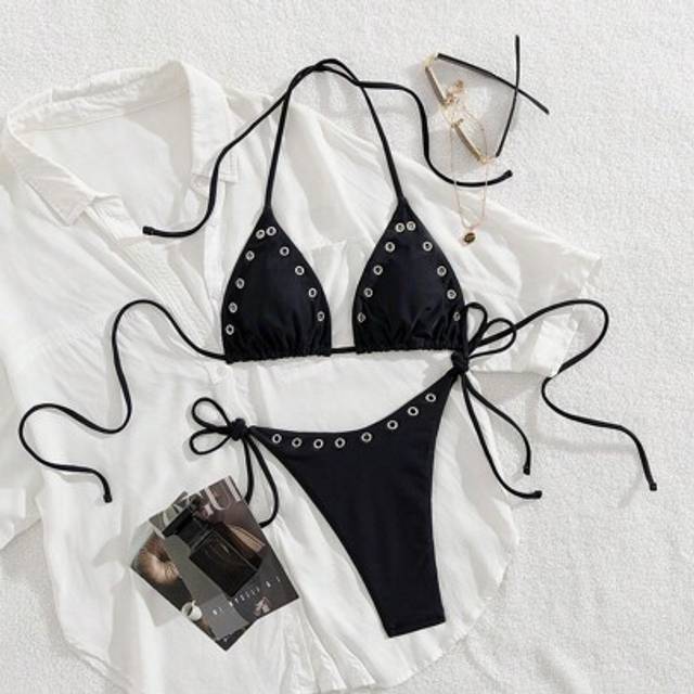 SHEIN Women&#39;s New European & American Style Bikini Set