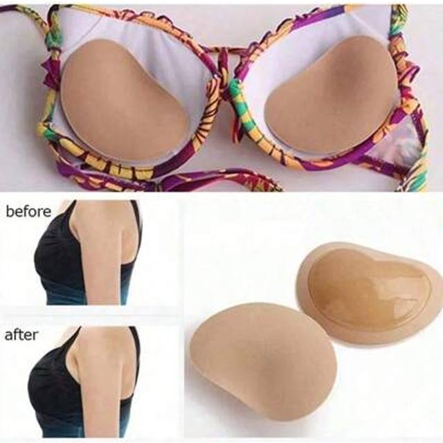 SHEIN BikiniChest Pad Bikini Set Push Up Padded Bikinis Swimsuit Women Swimwear Women Thicker Breathable Sponge Bra Pad