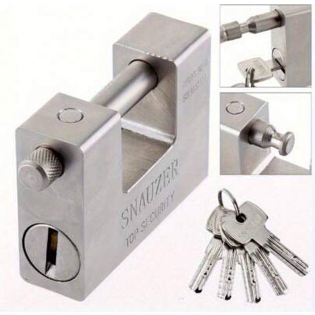 SHEIN 94mm Container Padlock Heavy Duty Warehouse Container Lock Picking Set Lock Padlock For Garages Containers Lockers Gates Warehouses