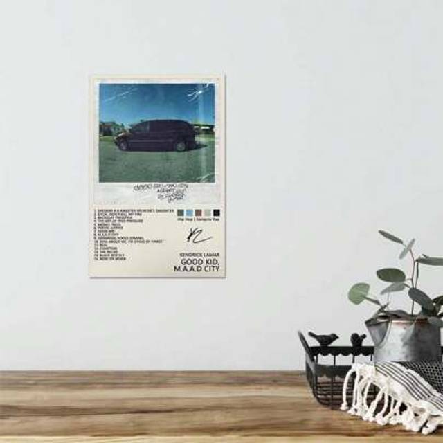 SHEIN 1pc Music Album Poster, Bar Club Studio Corridor Wall Art Ideal Gift (Frameless)