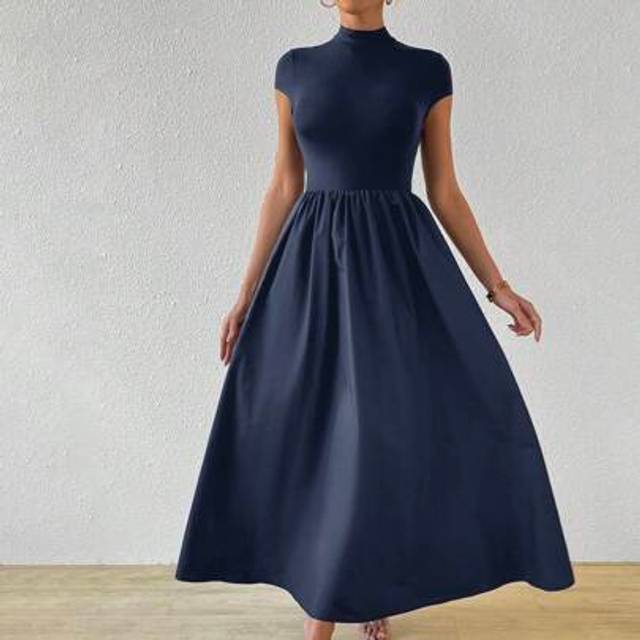 Firerie Women New Chinese-Style Short Sleeve Bodycon Dress