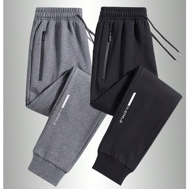 SHEIN Men&#39;s Casual Trousers For Spring, Summer, Autumn And Winter, With Pockets And Zippers, Suitable For Daily Outings, Sports, Running, Hiking, Traveling