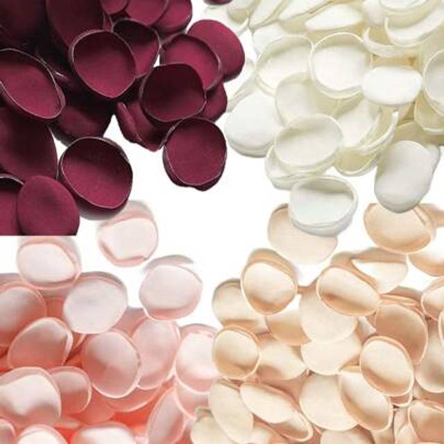 SHEIN 100PCS Silk Flower Petals Scatter Petals For Table Centerpieces Party Dinner Table Decoration,Baby Shower