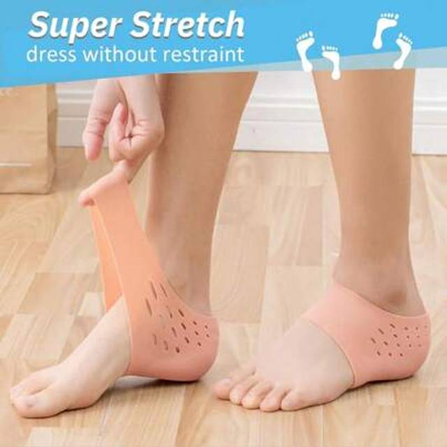 SHEIN 3cm Invisible Height Insoles Heel Pad Sock Liners Increase Increasing Shoe UK