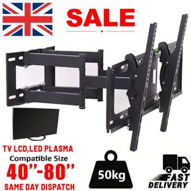 SHEIN TV WALL BRACKET MOUNT SLIM FOR 40 42 50 55 70 80 85 INCH FLAT LCD LED PLASMA UK