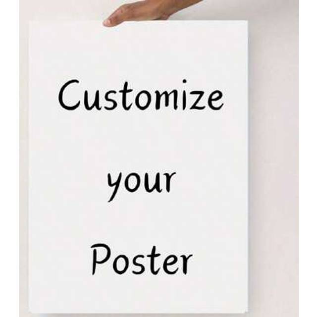SHEIN 1pc Customized Frameless Waterproof Canvas Poster, Personalized Portrait Poster, Customize Your Photos To Share Your Favorite Memories And Cherished M