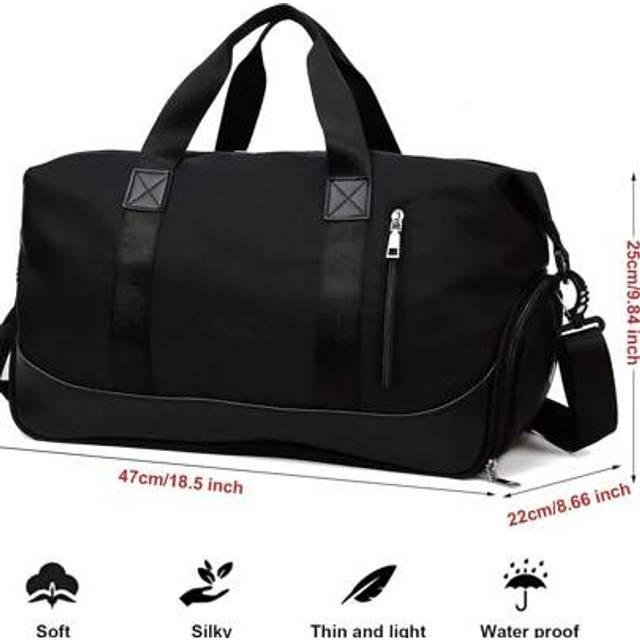 SHEIN Mens Large Sports & Gym Holdall Bag - SPORTS TRAVEL WORK EQUIPMENT DUFFLE