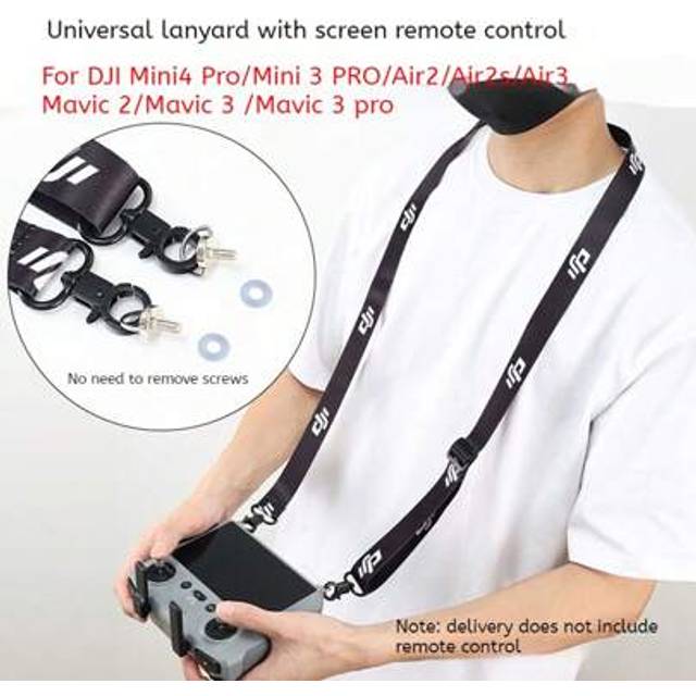 SHEIN For DJI Remote Controller With Screen Strap For DJI MINI 3 Pro /Air 3/Mini 4 Pro Universal RC/RC 2/RC PRO Remote Control With Screen For DJI MINI 3 Pr