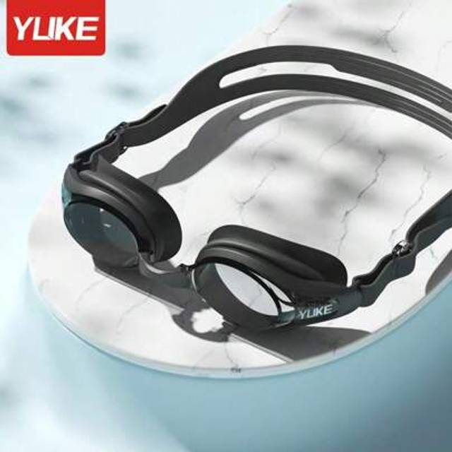 SHEIN Summer Swimming Essentials, Pool Equipment, High-End Silicone Swimming Goggles, Waterproof And Anti Fog Swimming Goggles, High-Definition Swimming Gog